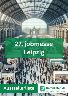 27. Jobmesse Leipzig 2025 Ausstellerliste - Excel