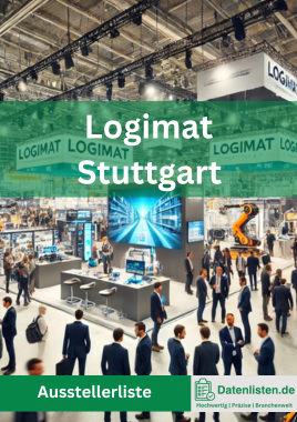 Logimat 2025 Ausstellerliste - xls & csv