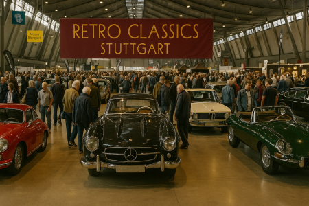 Ausstellerliste | Retro Classics Stuttgart 2026 | zum Download